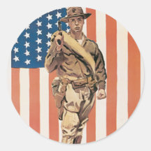 Pegatinas del poster del héroe de la guerra del vi