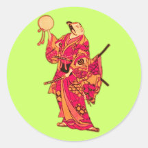 Pegatinas del samurai