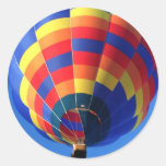 Pegatinas del sobre del globo del aire caliente