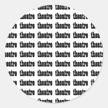 Pegatinas del teatro