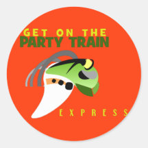 PEGATINAS DEL TREN DEL FIESTA