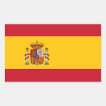 Pegatinas españoles de la bandera