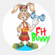 pegatinas fitbunny