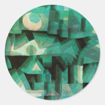 Pegatinas ideales de la ciudad de Paul Klee