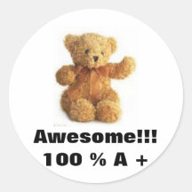 Pegatinas impresionantes de Teddybear
