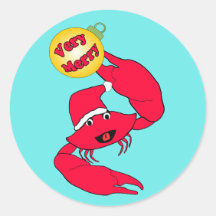 Pegatinas lindos de las Felices Navidad muy del ca