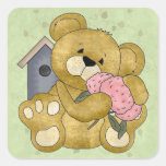 Pegatinas lindos del oso de peluche
