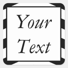 Pegatinas o etiquetas negros y blancos con el text