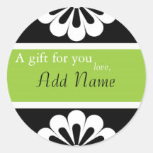 Pegatinas personalizados descarados del regalo