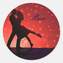 Pegatinas románticos del amor