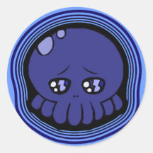 Pegatinas tristes de Tako-Chan