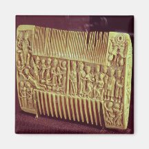 Peine litúrgico, escuela de St Albans, c.1120 Iman De Nevera