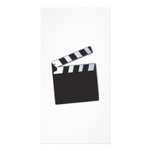 Película Clapperboard Plantilla Para Tarjeta De Foto