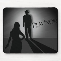 película clásica del vintage noir tapetes de ratones