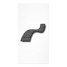 Película de cine tarjeta personal