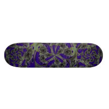 Película del azul de Flowist Patines
