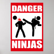 Peligro Ninjas Impresiones