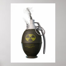 Peligro nuclear posters