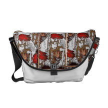 pelirroja bolsas de mensajería