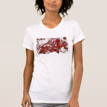 pelirroja camisetas