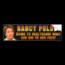 Pelosi: ObamaCare anti pegatinas de parachoque