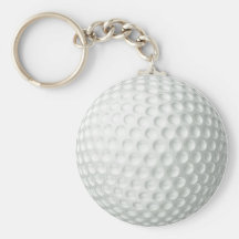 Pelota de golf llaveros