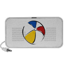 Pelota de playa sistema altavoz