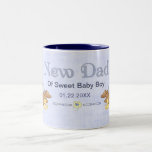 Peluche de arrastre - nuevo papá del muchacho - pe taza de café