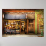 Peluquero - peluquería de caballeros de Towne Posters