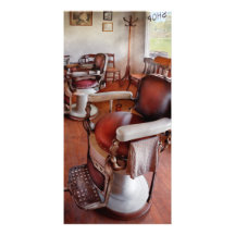 Peluquero - tenga por favor un asiento tarjetas fotograficas 
