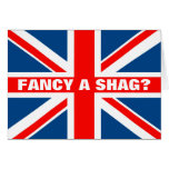 Pelusa de Union Jack Felicitacion