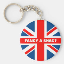 Pelusa de Union Jack Llaveros