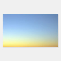 Pendientes del cielo de la puesta del sol rectangular altavoces