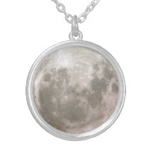 Péndulo de la luna collares personalizados