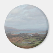 Península de Beara, Irlanda. Vista escénica Imanes De Nevera