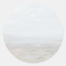 Península de Beara, Irlanda. Vista escénica Etiqueta