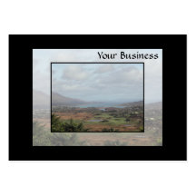 Península de Beara, Irlanda. Vista escénica Tarjetas De Visita