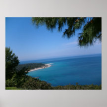 Península de Grecia Sedonia Poster