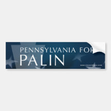 Pennsylvania para la pegatina para el parachoques  pegatina de parachoque