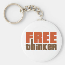 Pensador libre llavero personalizado