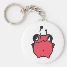 Pensador rosado llaveros personalizados