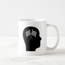 Pensamiento en Fórmula 1 Taza