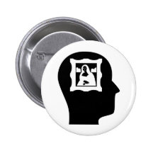 Pensamiento en historia de arte pin