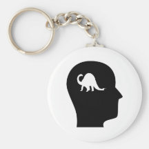 Pensamiento en la paleontología llaveros