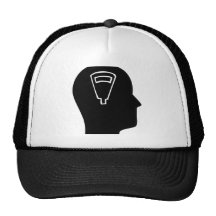 Pensamiento en lectura de contador gorros  