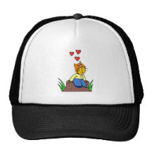 Pensamiento en usted gorra