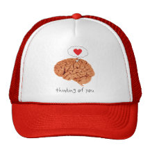 pensamiento en usted gorras