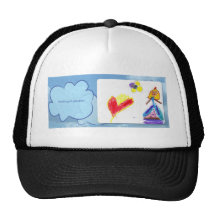 pensamiento en usted mucho gorro de camionero