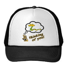 Pensamiento en usted serpiente gorro