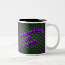 Pensamiento en usted taza
